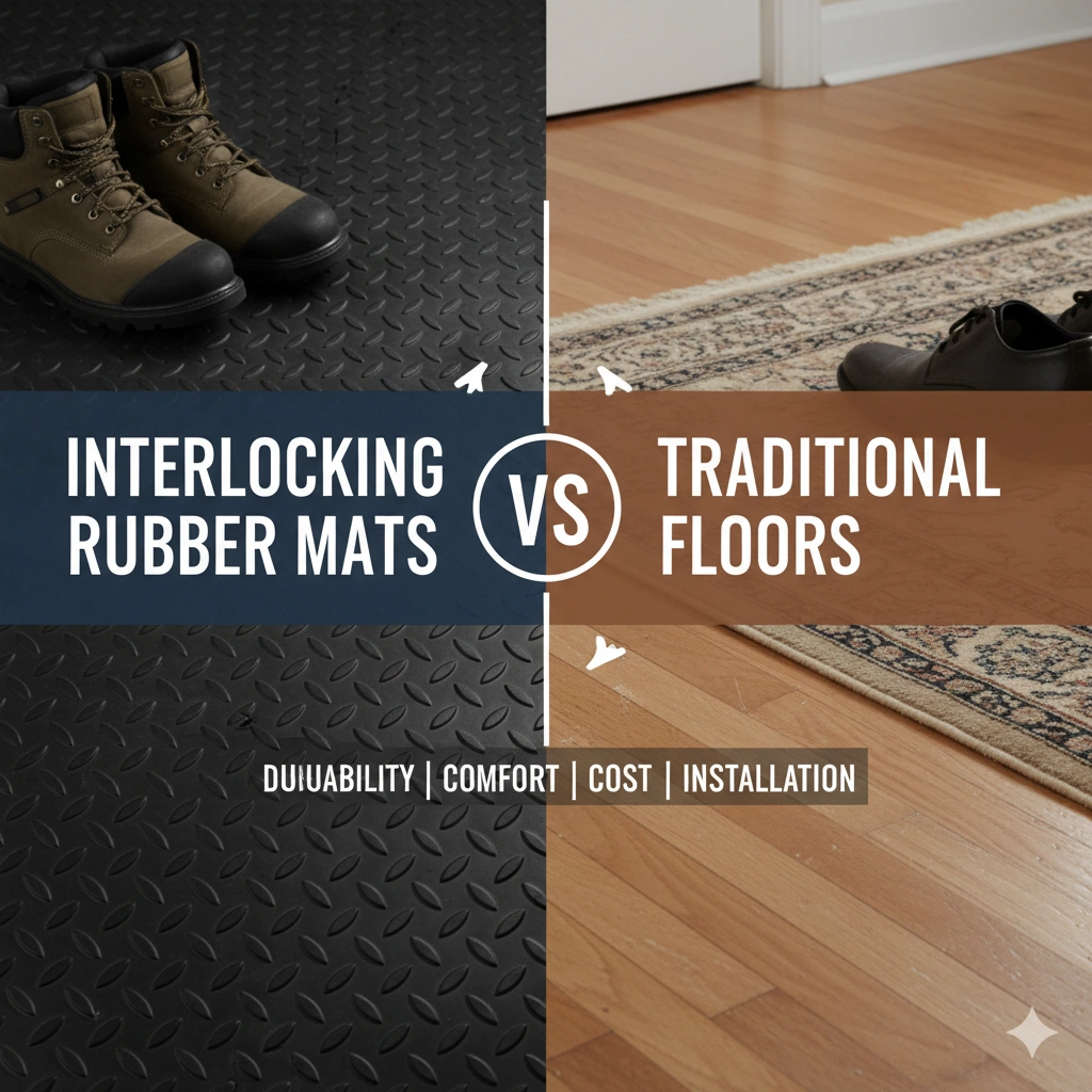 Interlocking Mats vs Traditional Floors