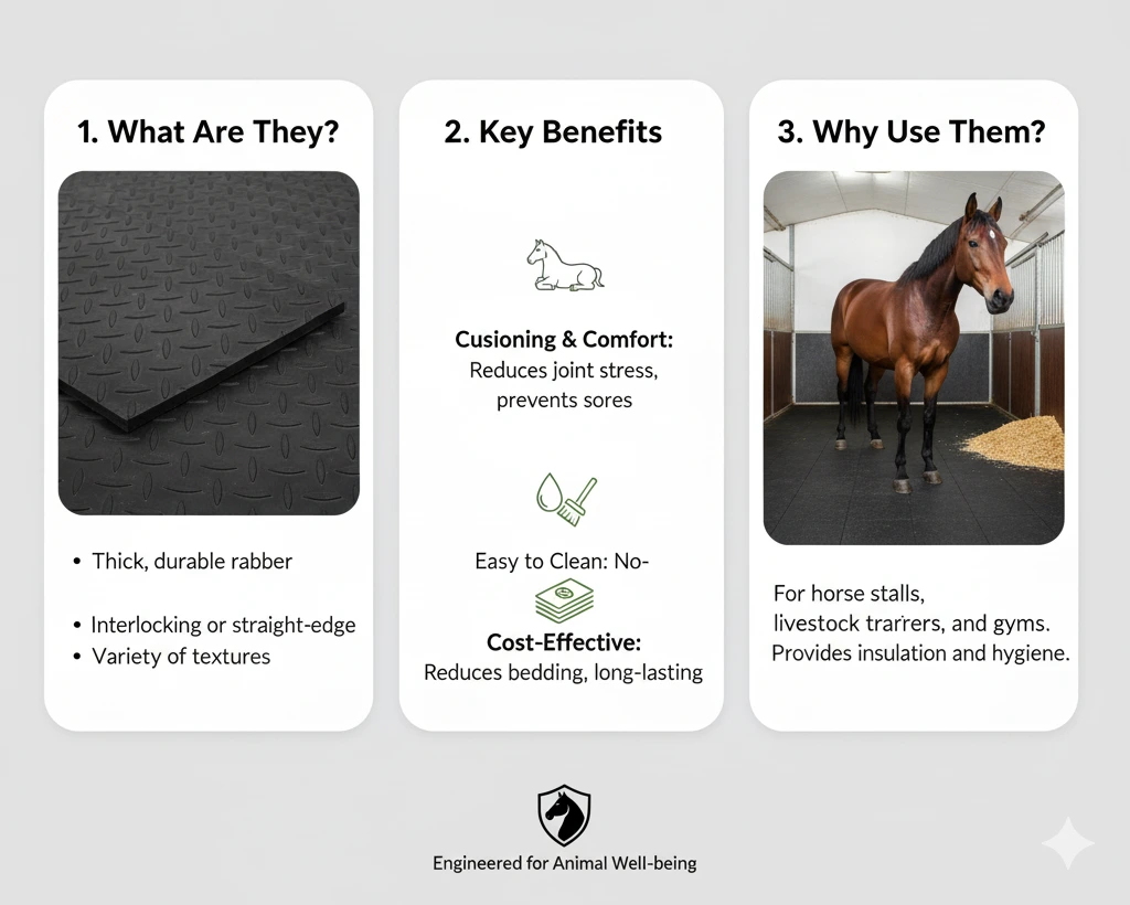 What Are Rubber Stall Mats and Why Use Them?