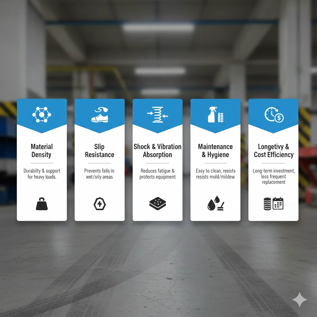 Key Factors to Consider Before Buying a Rubber Mat