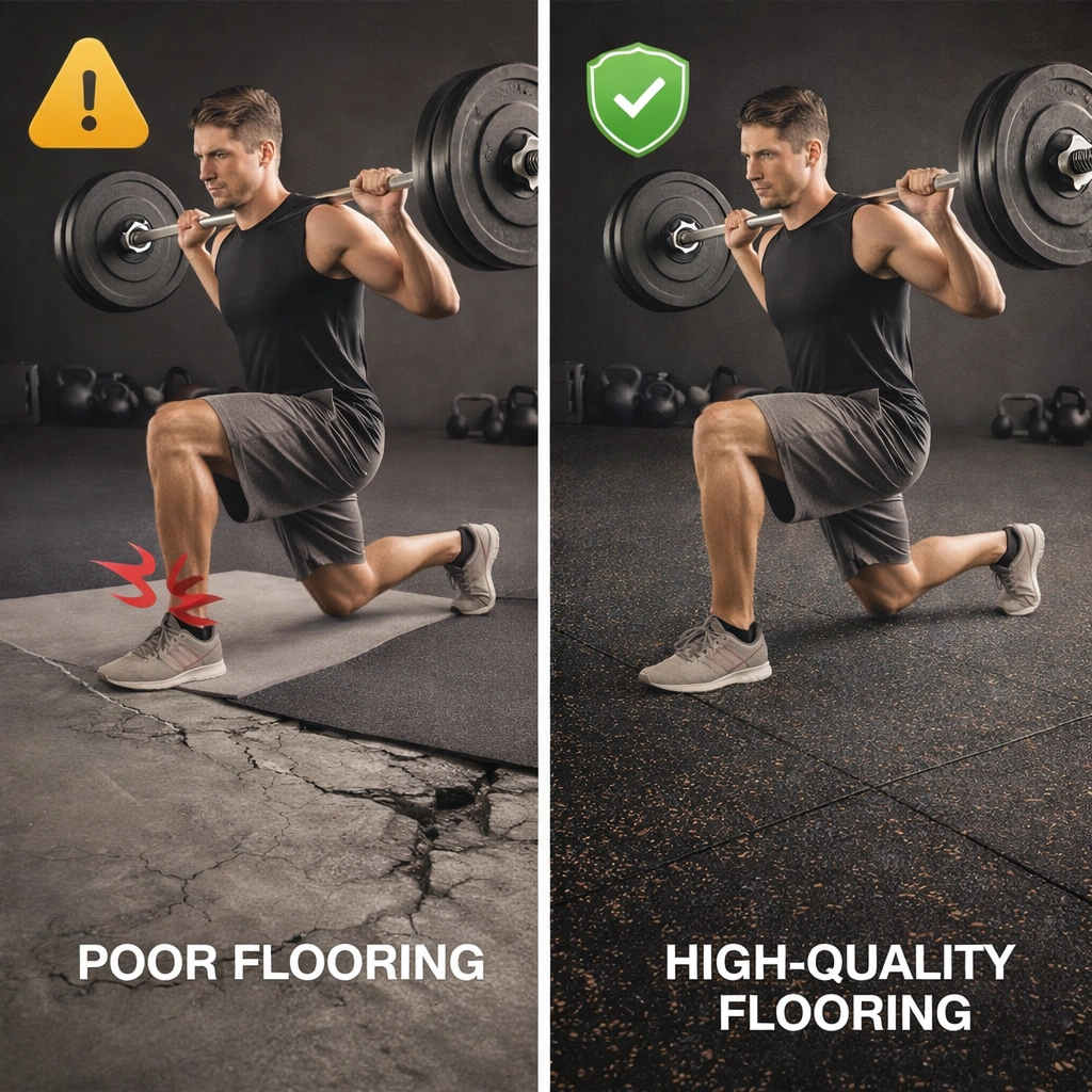 Why Gym Flooring Choice Impacts Performance and Safety