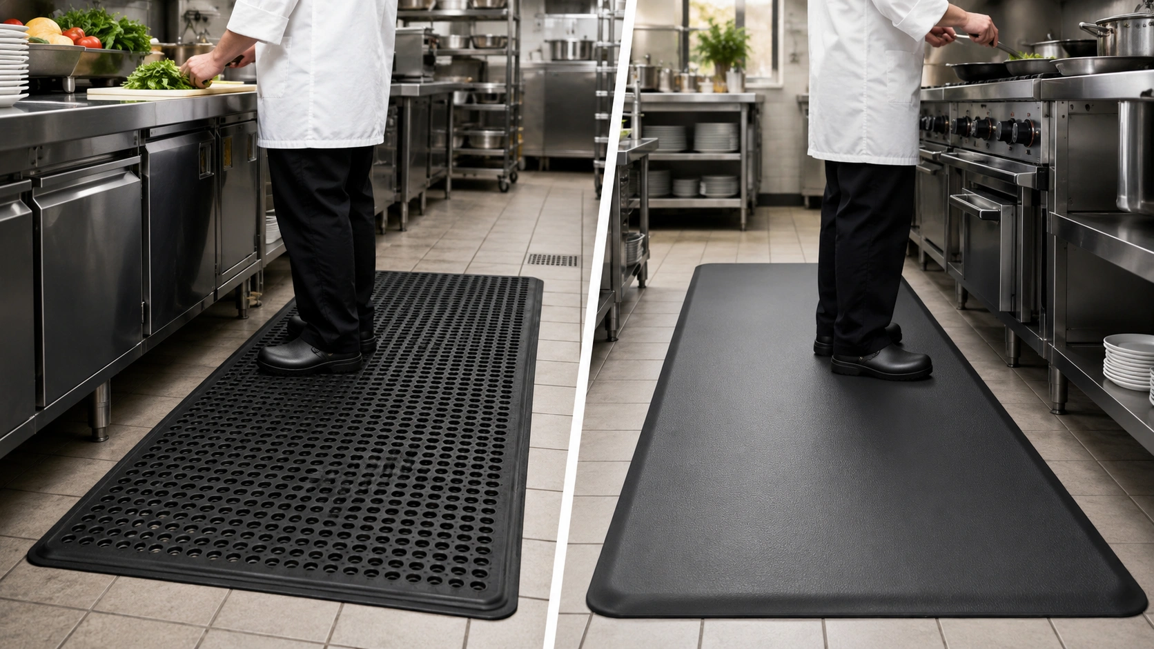 Rubber Mats vs PVC Restaurant Mats: Which Is Better?