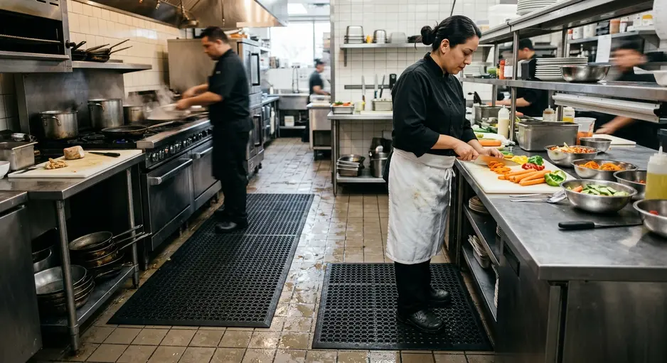 Best Anti-Slip Rubber Mats for Commercial Kitchens