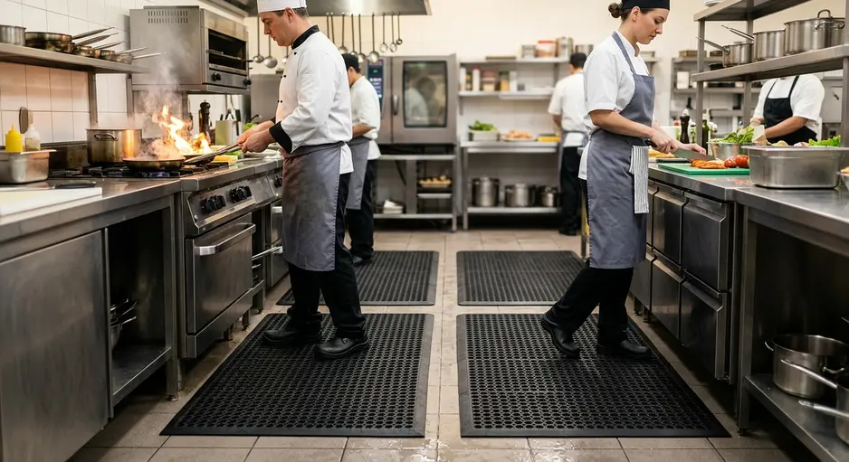 Best Anti-Slip Rubber Mats for Commercial Kitchens