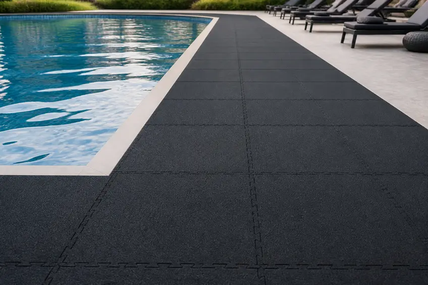 Best Quality Pool Rubber Mat Exporter to Peru
