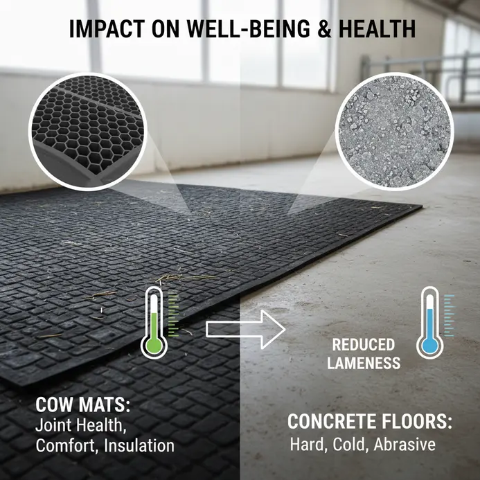 Cow Mats vs Concrete Floors: Complete Comparison Guide