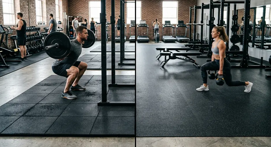 Gym Mats vs Rubber Rolls: Which Is Better?