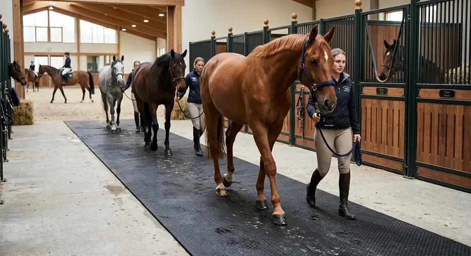 Horse Walkway Mat Exporter and Supplier Worldwide