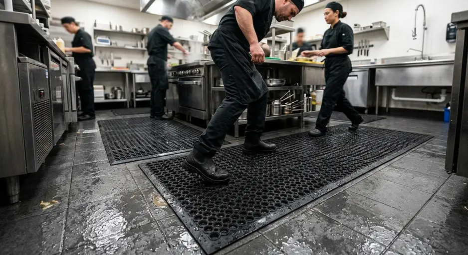How to Choose Ring Mats for Wet and Busy Areas