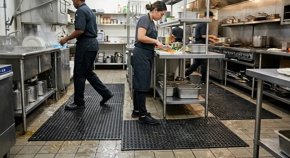 How to Choose Ring Mats for Wet and Busy Areas