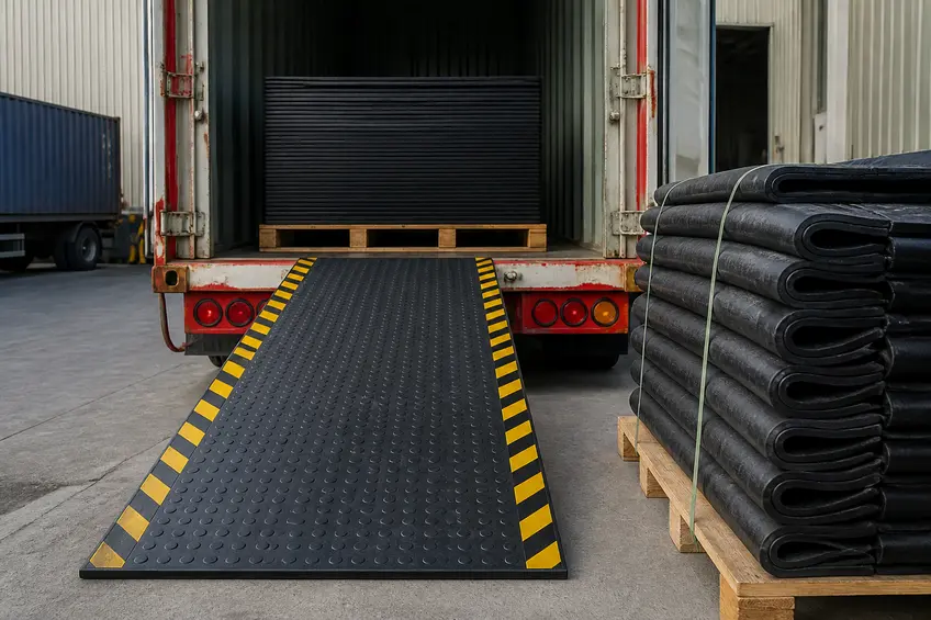 Ramp Rubber Mat Exporter & Supplier for Peru
