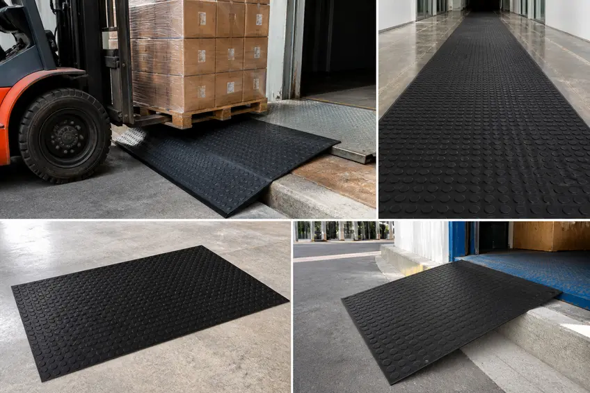 Ramp Rubber Mat Exporter & Supplier for Peru