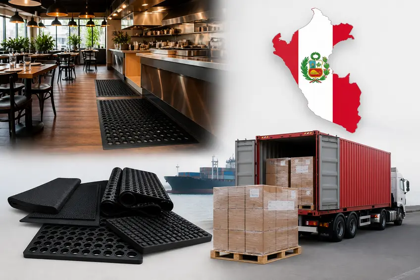Restaurant Rubber Mat Exporter to Peru 
