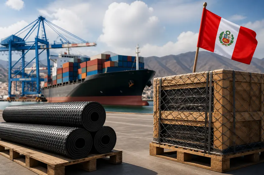 Top Industrial Rubber Mat Exporter to Peru